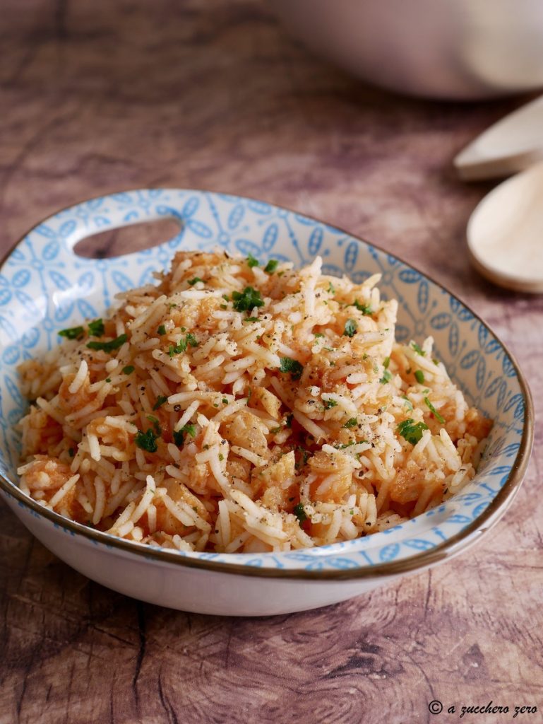 Basmati rijst met kabeljauw | lichte recept met gedeamideerde rijst