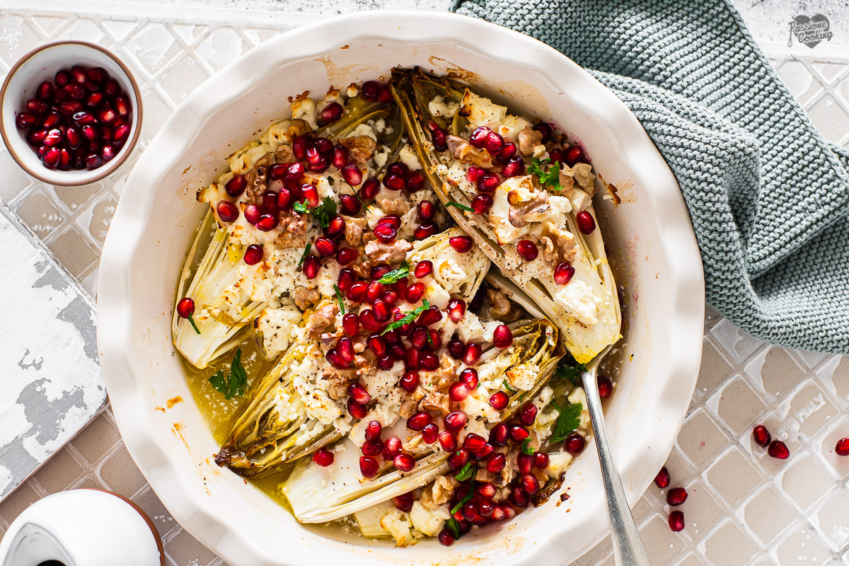 Belgische andijvie uit de oven met feta