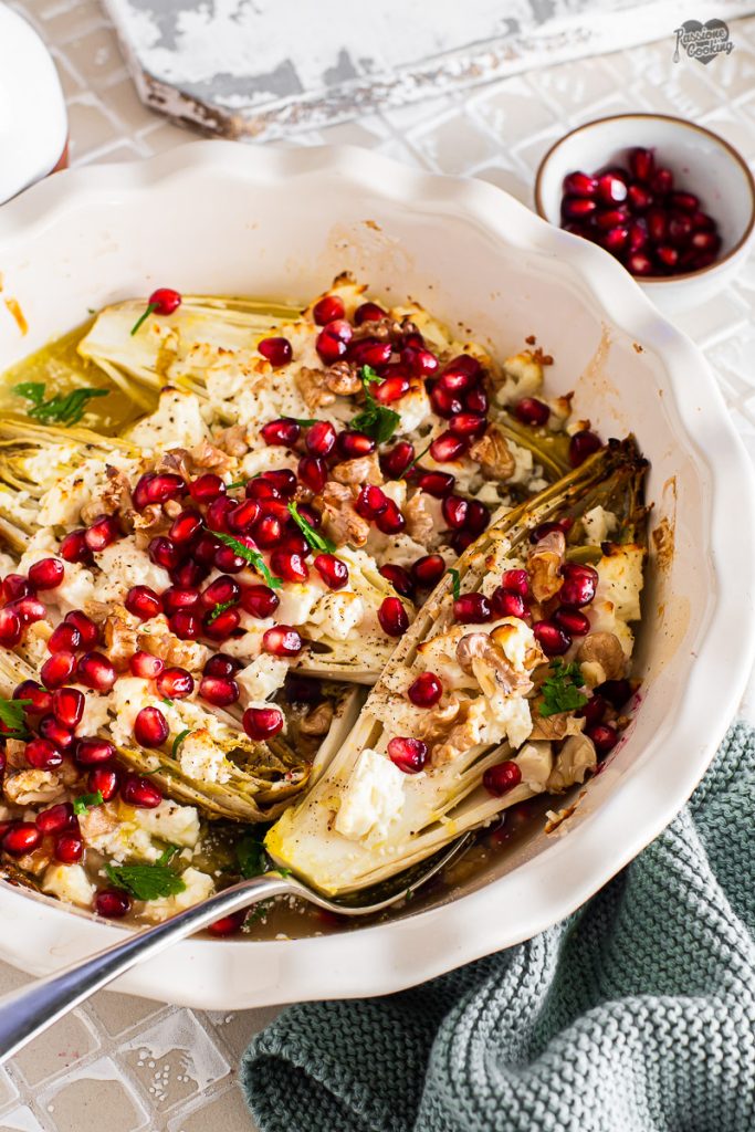 Belgische andijvie uit de oven met feta