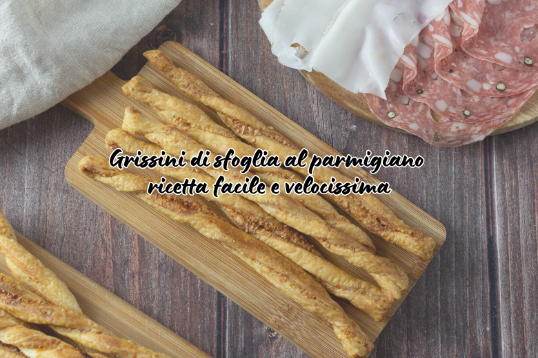 Bladerdeegstengels met Parmezaan: gemakkelijk en supersnel recept