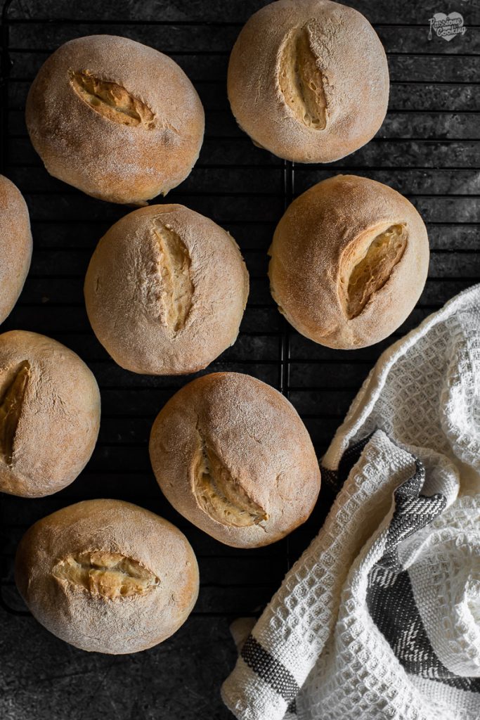 Broodjes met griesmeel en ricotta