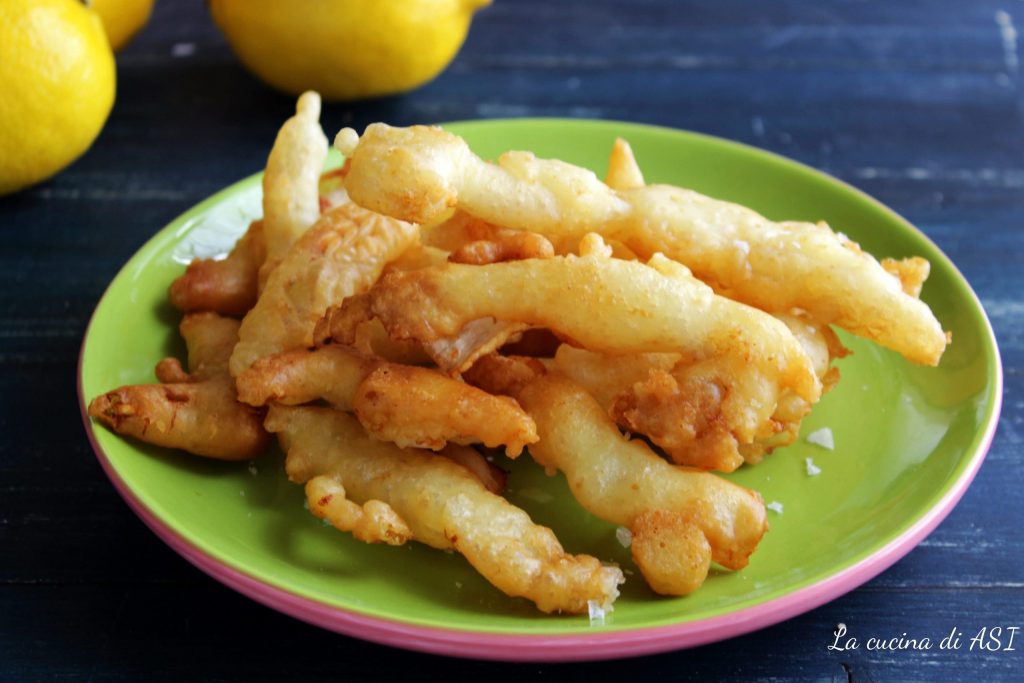 Calamari alla romana fritti in pastella