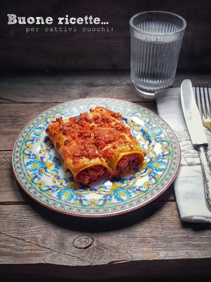 Cannelloni met ragù van vlees