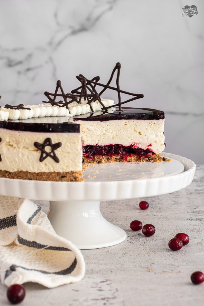 Cheesecake met glühwein