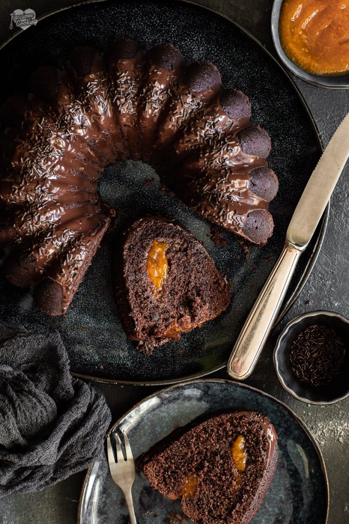 Chocolade Krans met Jam