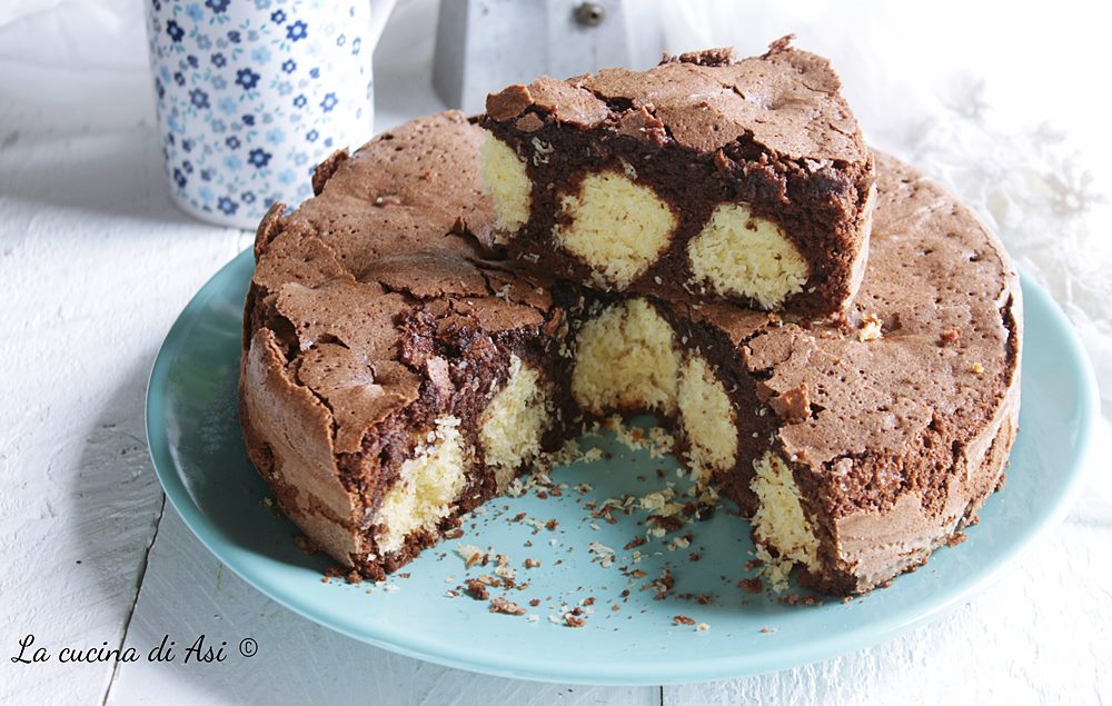 Chocoladetaart met kokosballen