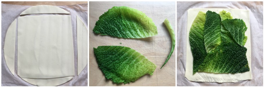 Cotechino in bladerdeegkorst - stap 3