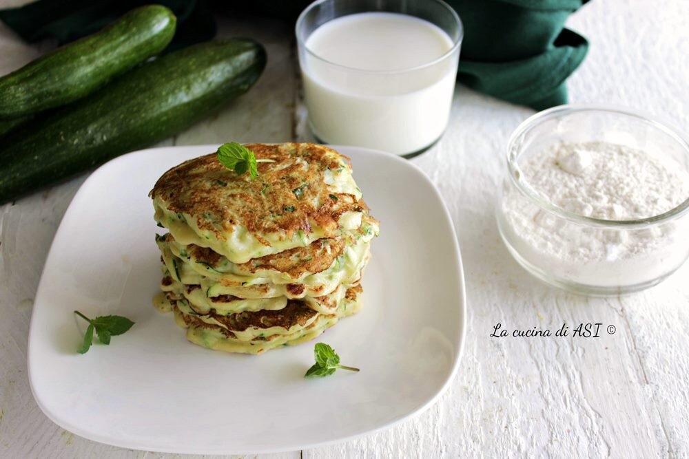 Courgette pannenkoeken