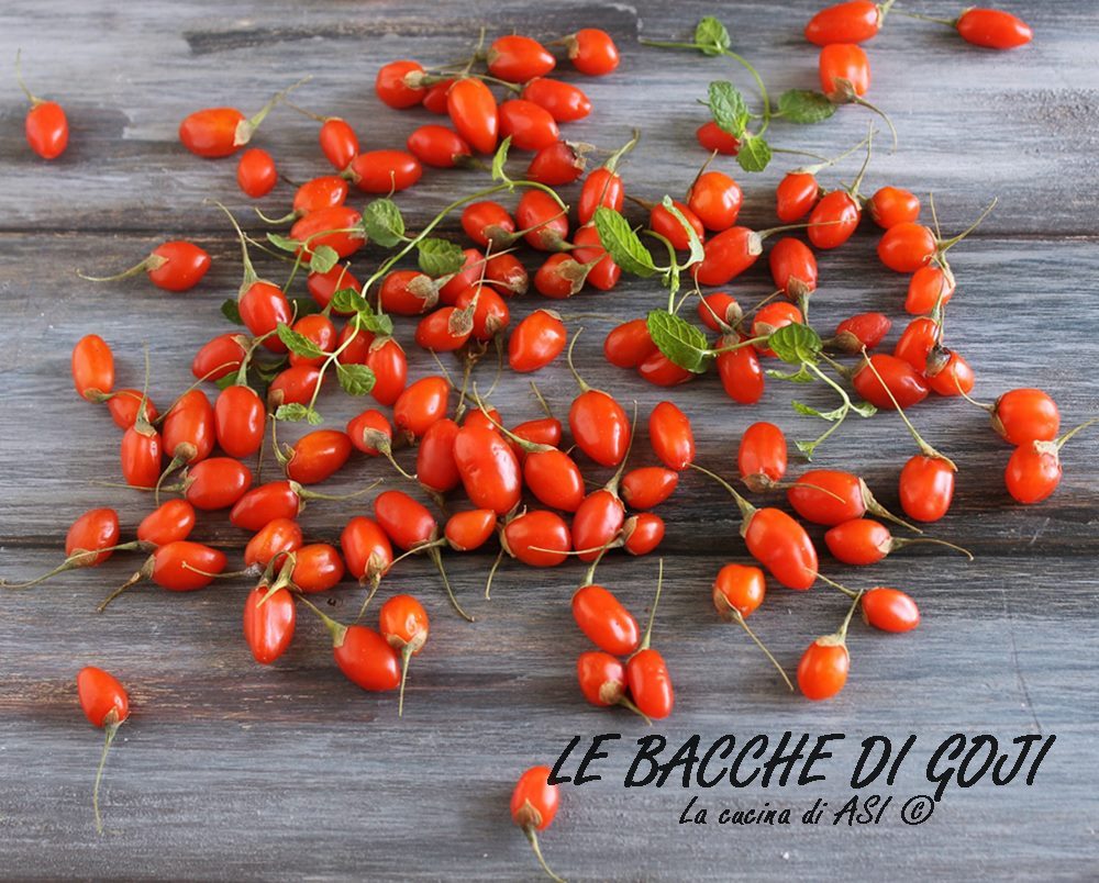 De goji-bessen