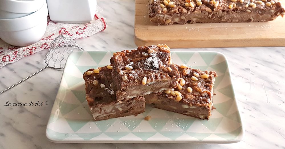 Dorpstaart met cacao