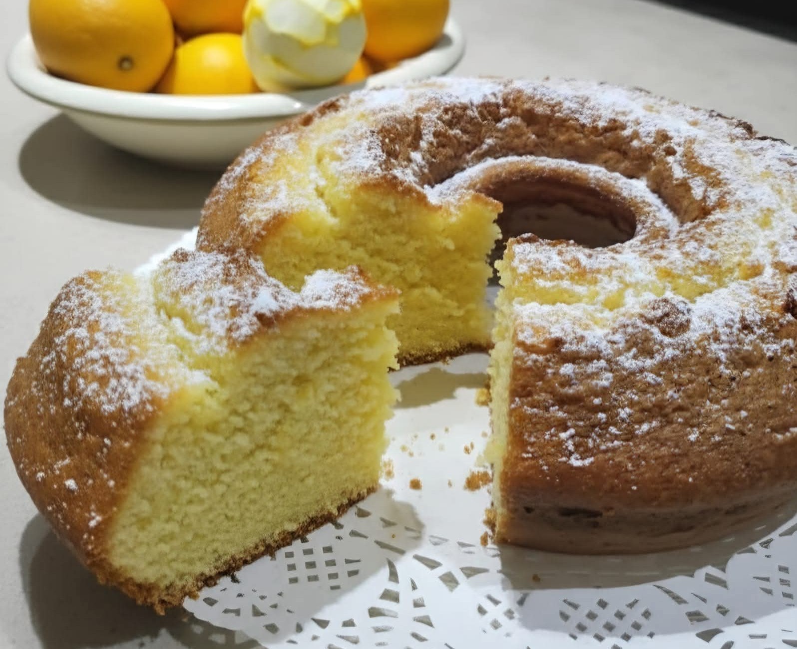 Siciliaanse bloedappelsien tulbandcake