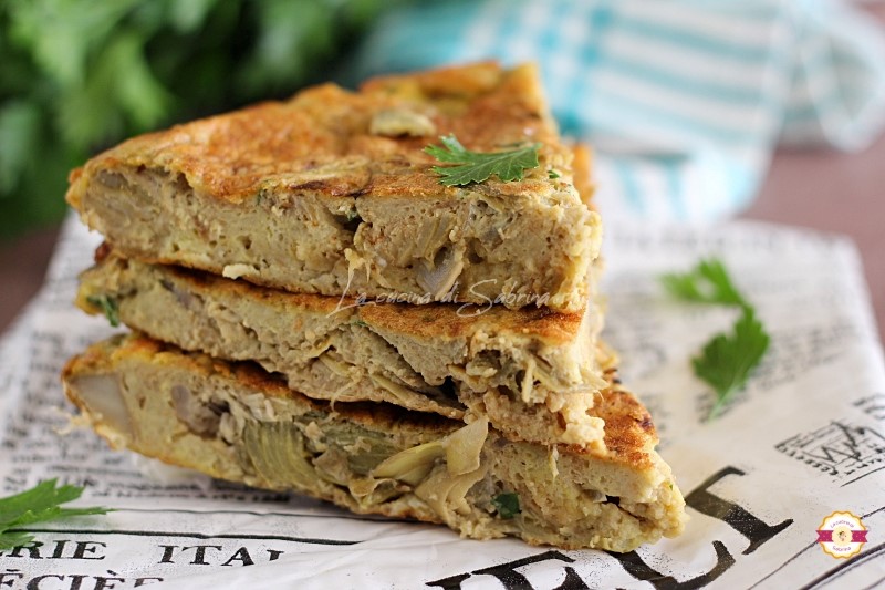 Smaakvolle artisjokkenomelet