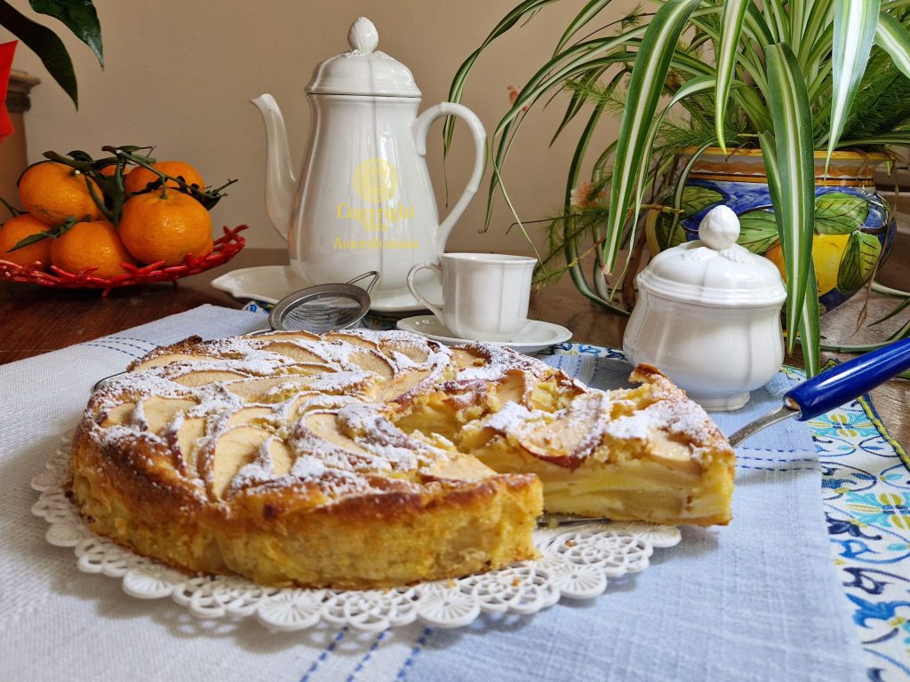 Romige en dieetvriendelijke appeltaart