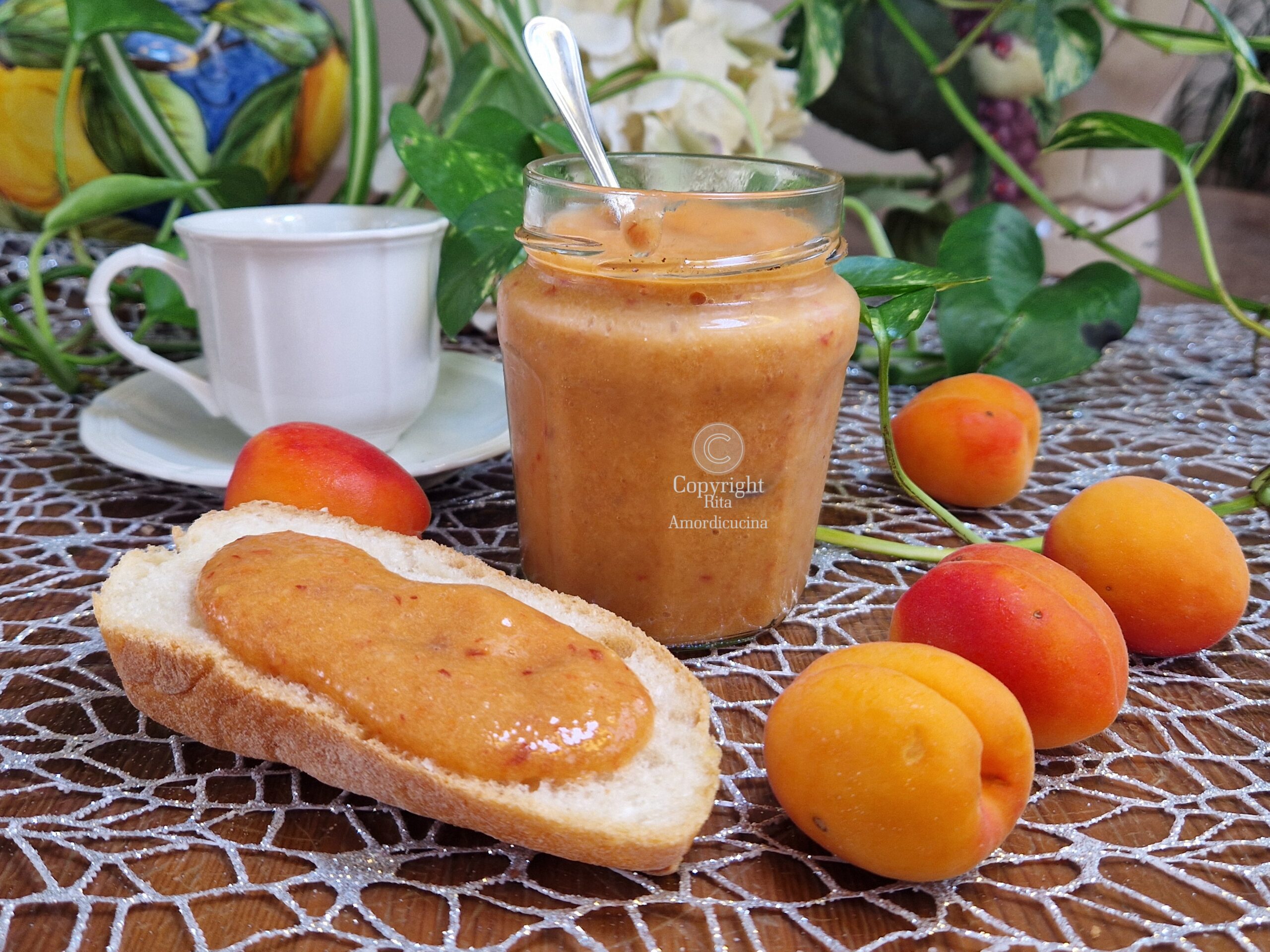 Abrikozencompote zonder suiker