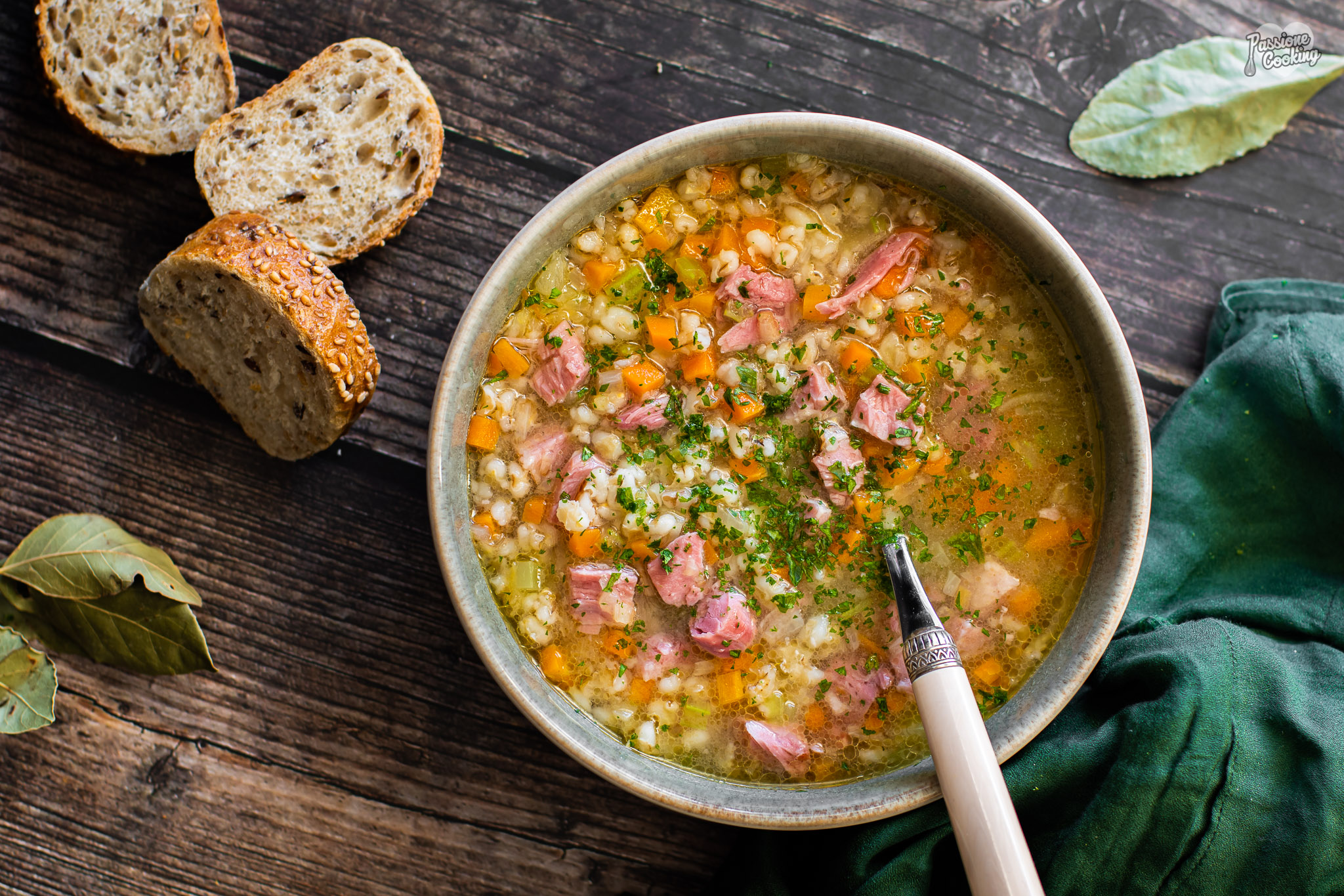 Gerstsuppe – Tiroler gerstensoep