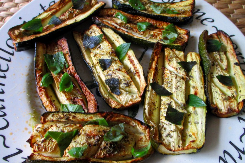 Gespleten courgettes, Eet zonder Buik