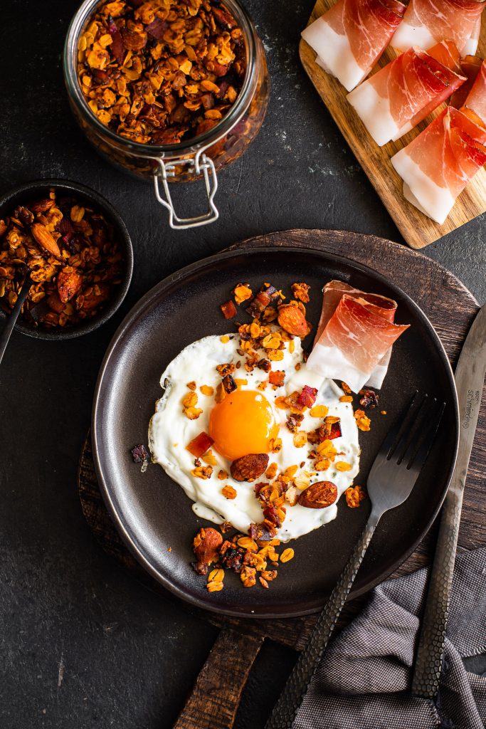 Granola met Speck Alto Adige IGP