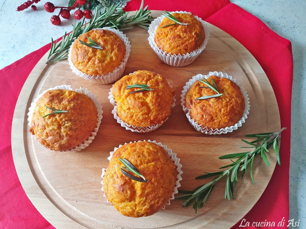 Hartige pompoenmuffins zonder gluten