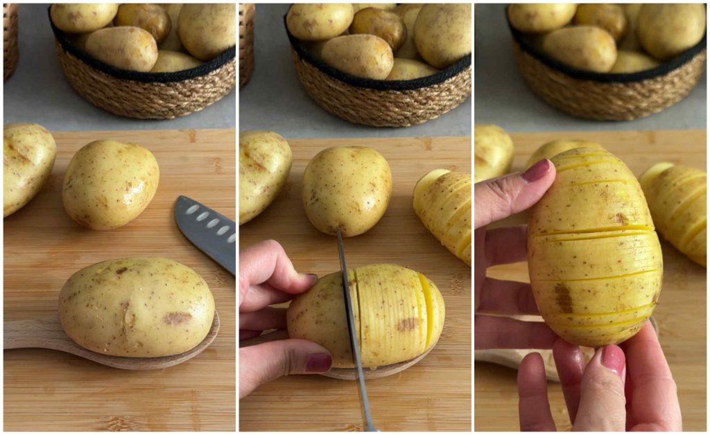 Hasselback-aardappelen