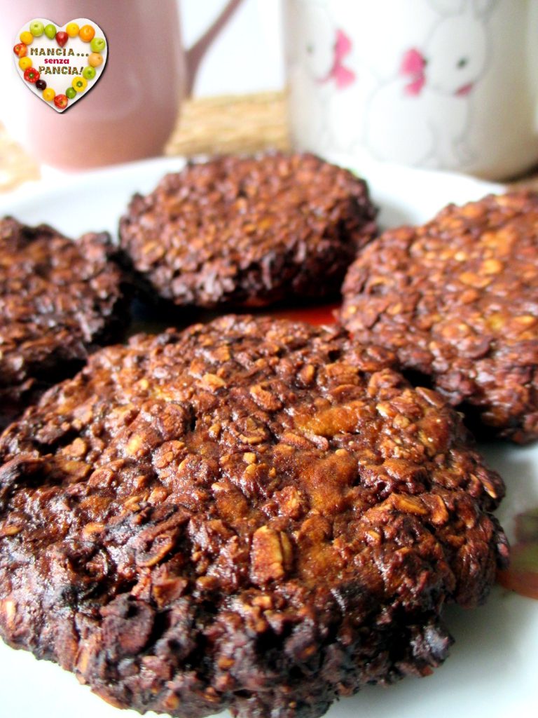 Havermout, banaan en cacaokoekjes in de airfryer, Mangia senza Pancia