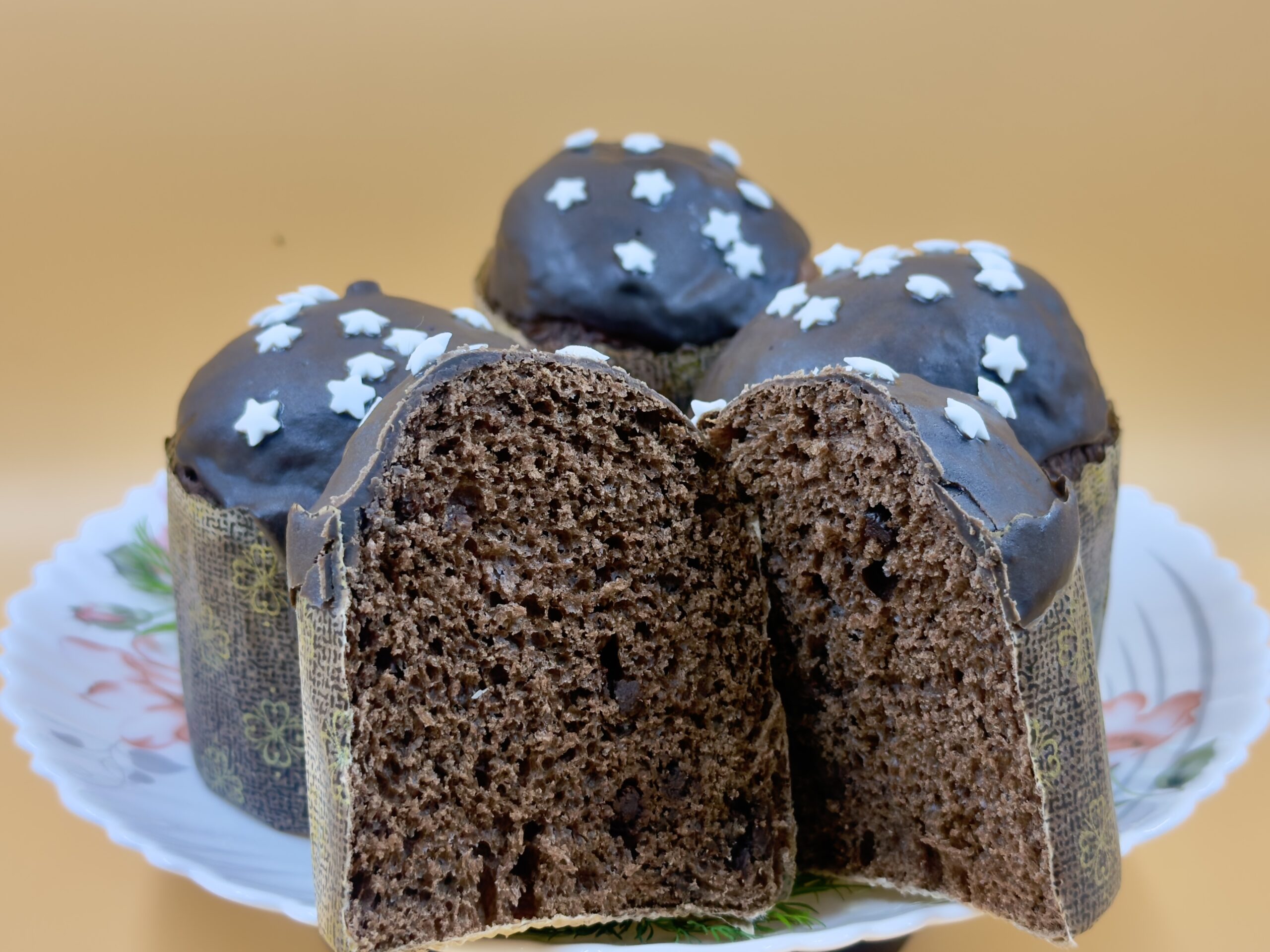 Mini Chocolade Panettone Zonder Eieren | Gemakkelijk en Smakelijk Recept