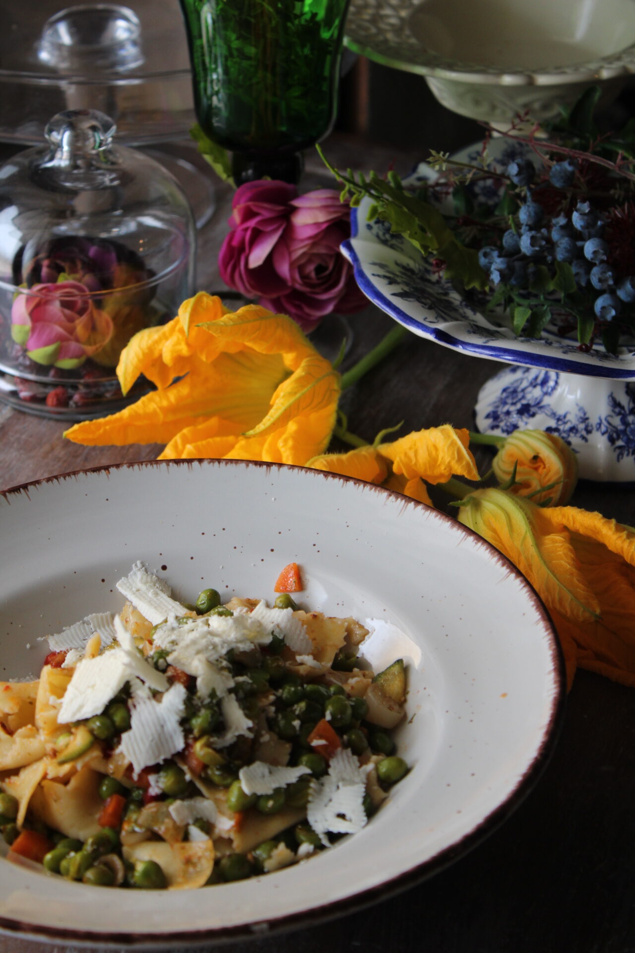 Pappardelle met Mediterrane smaak