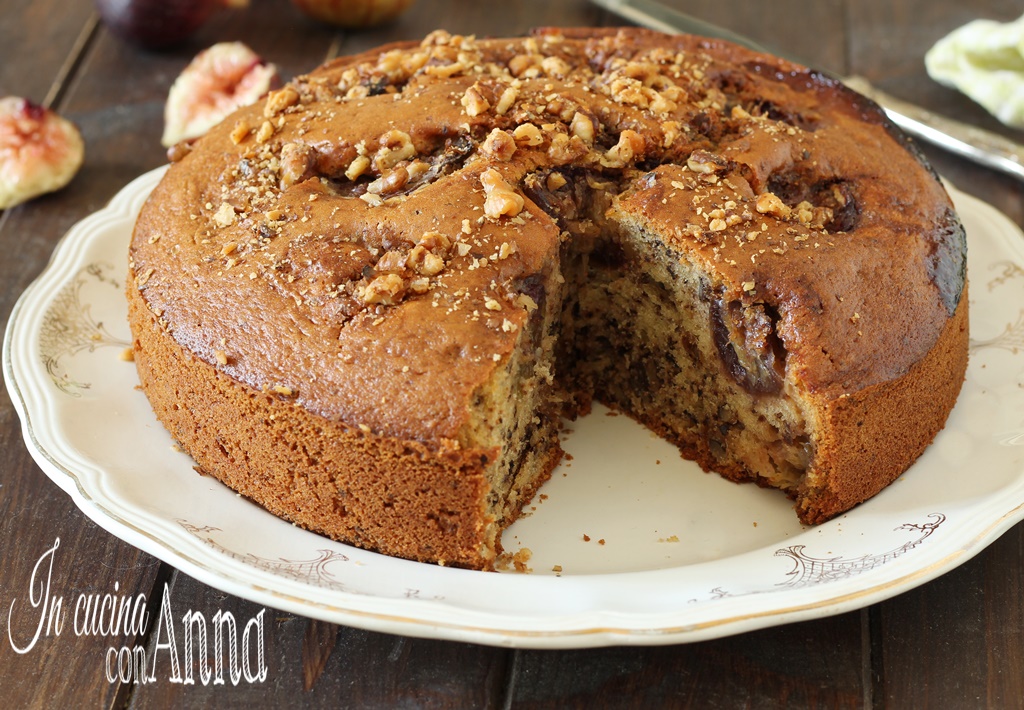 Walnoten en vijgentaart