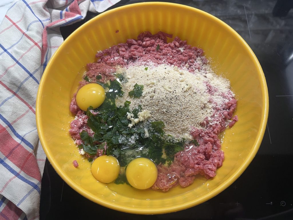 orecchiette gehaktballetjes aardewerk