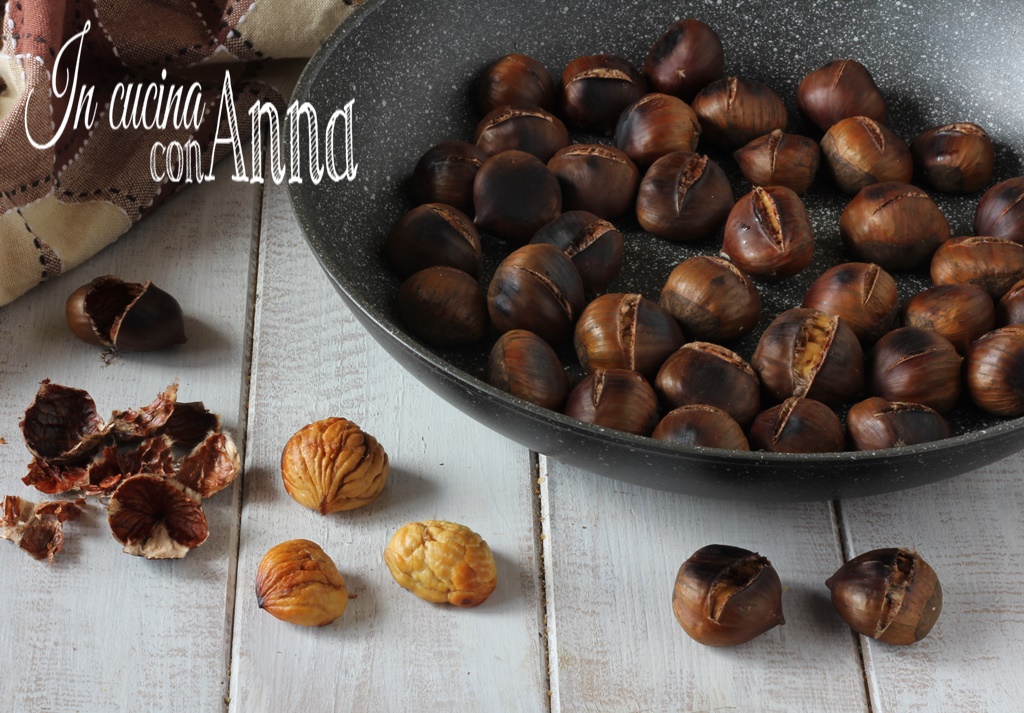Geroosterde kastanjes, het recept om ze in de pan te bereiden