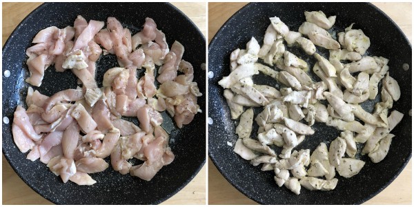 Kip met gember en kurkuma - stap 2