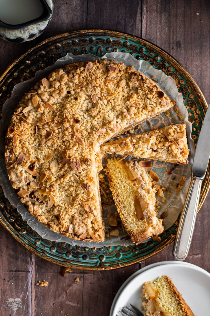 Knapperige appeltaart