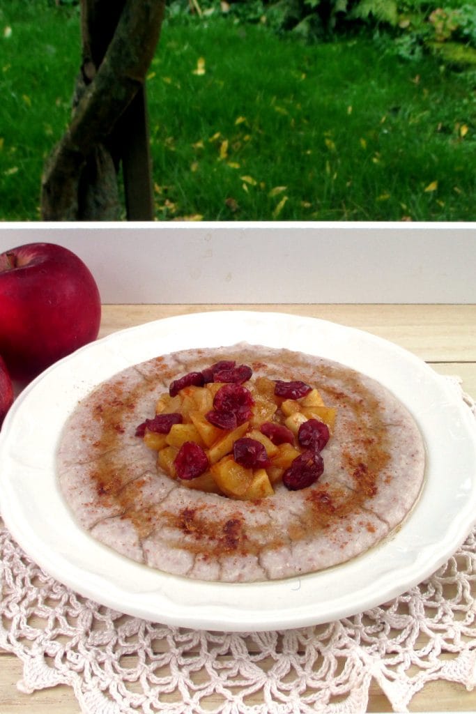 Licht, vegan en glutenvrij havermoutpap, Eet zonder Buik