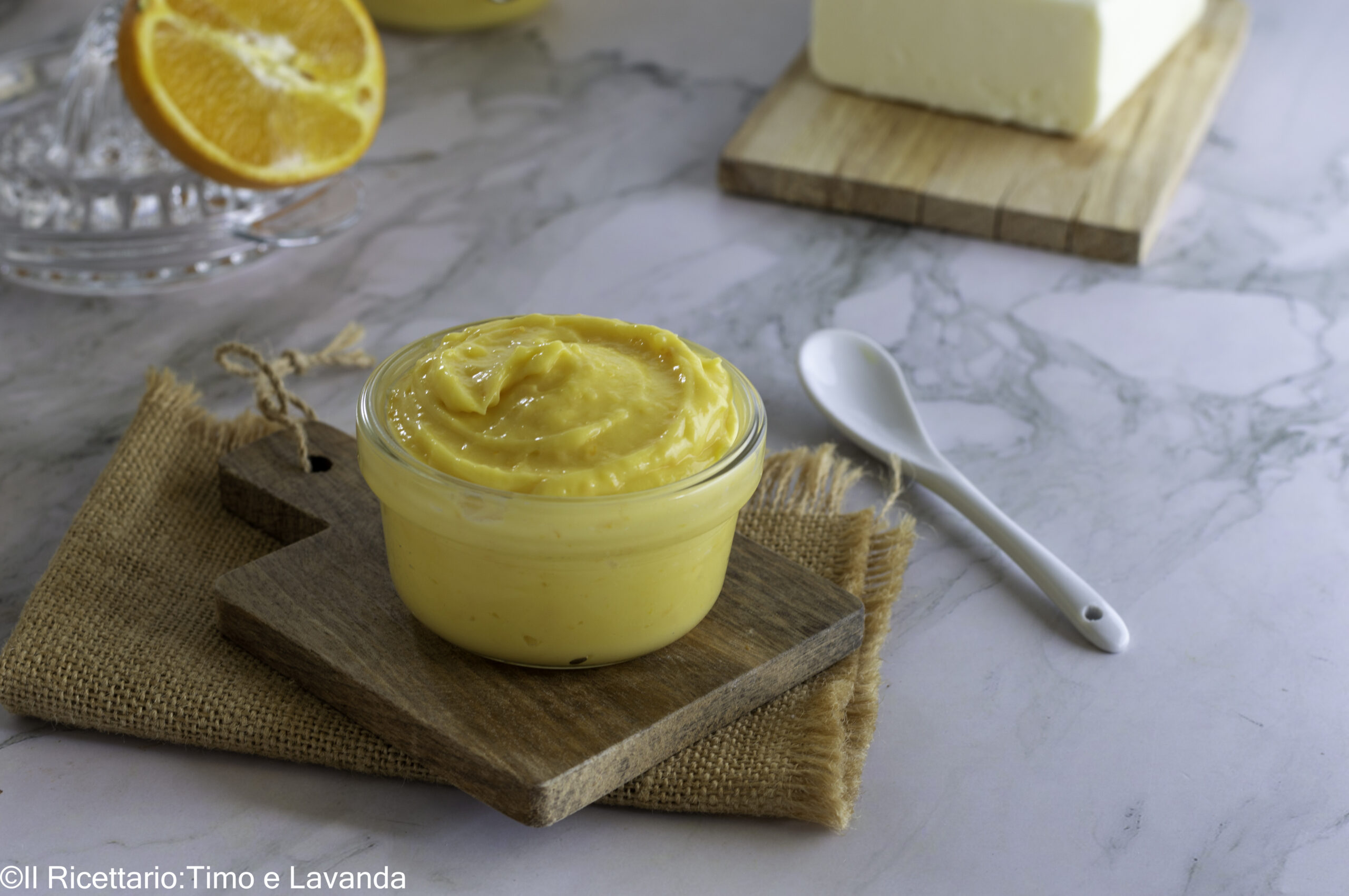 Melkloze sinaasappelcrème