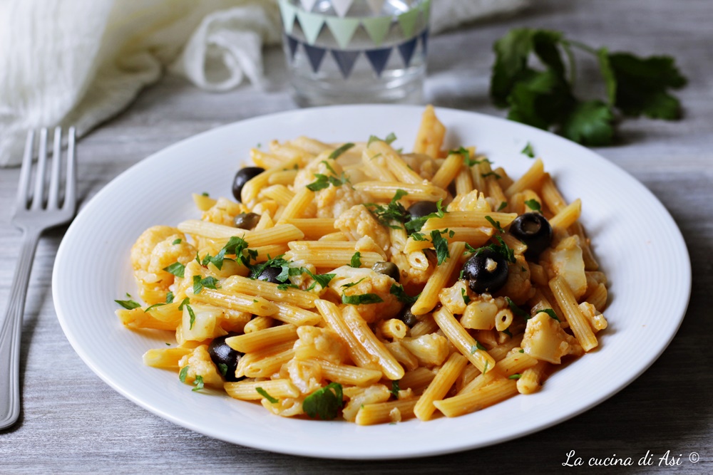 Maccheroncini met Bloemkool