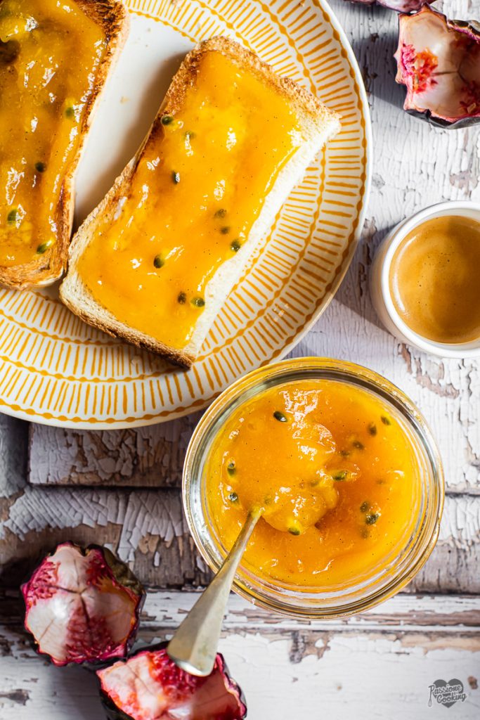 Mangojam en passievruchtenjam