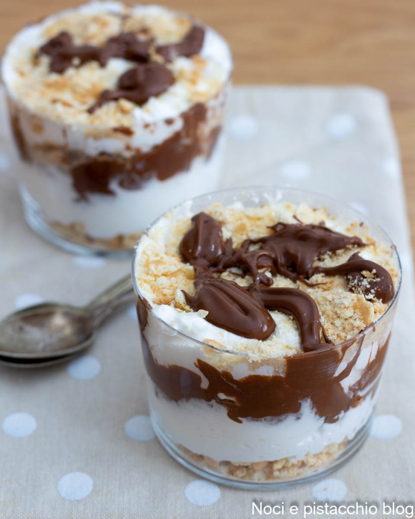 Mascarpone Nutella en koekjesbeker