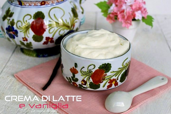 Melk en vanillecrème zonder koken