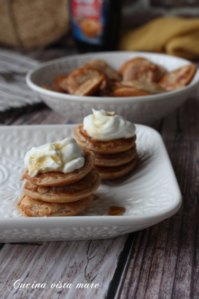 Mini pancakes Cucina vista mare