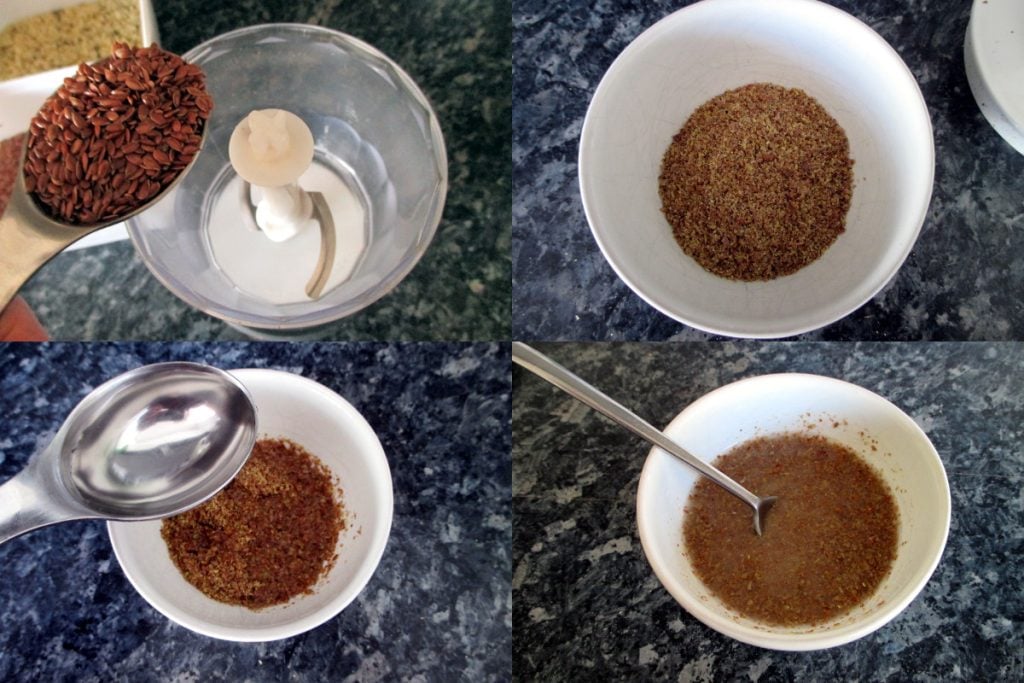 Nep ei - flax egg, Eet zonder Buik