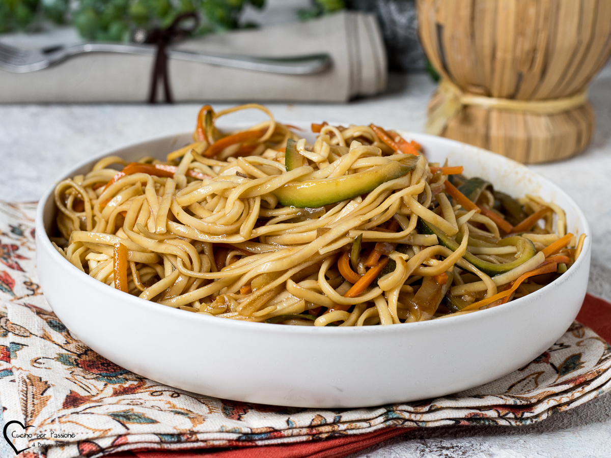 NOODLES MET GROENTEN