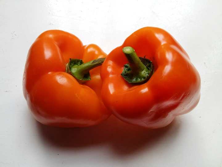 rijpe paprika's