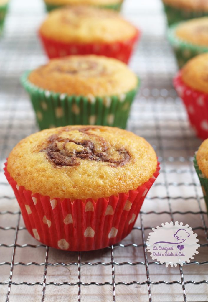 gemarmerde muffins