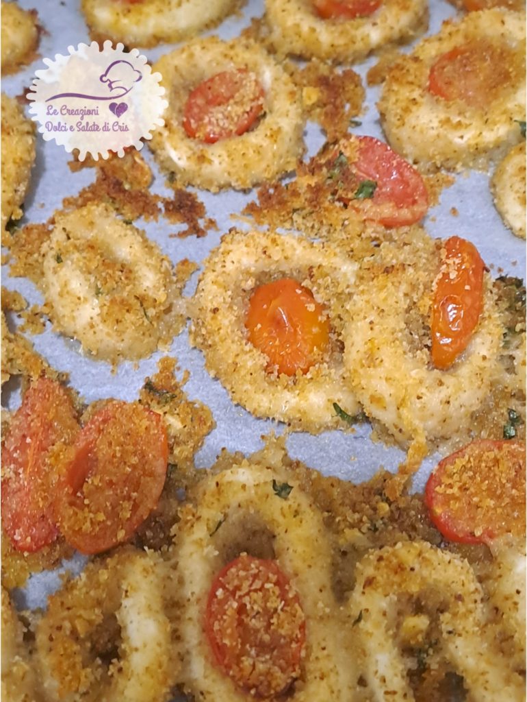 gegratineerde pijlinktvissen