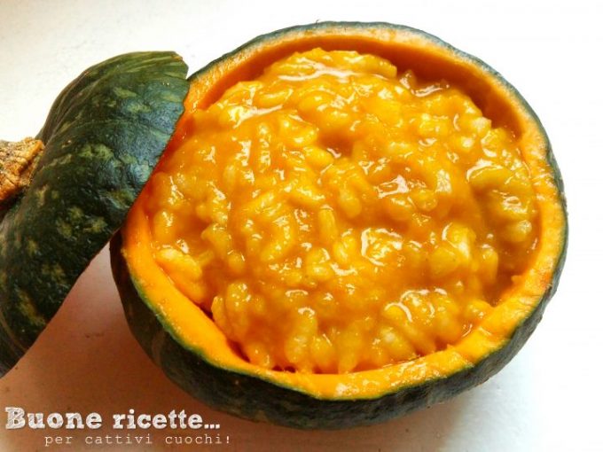 Risotto met pompoen