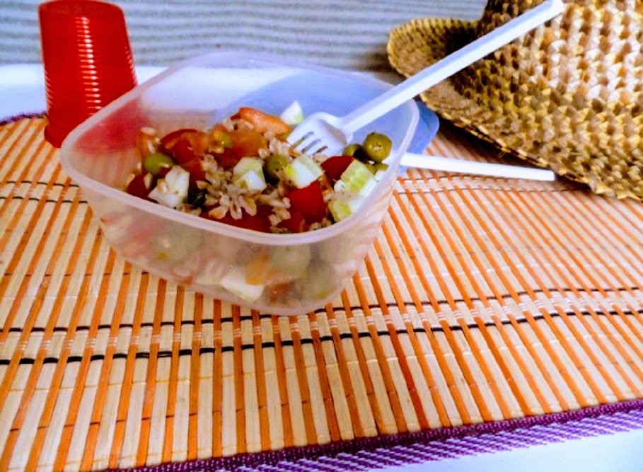 SPELT- EN GROENTESALADE