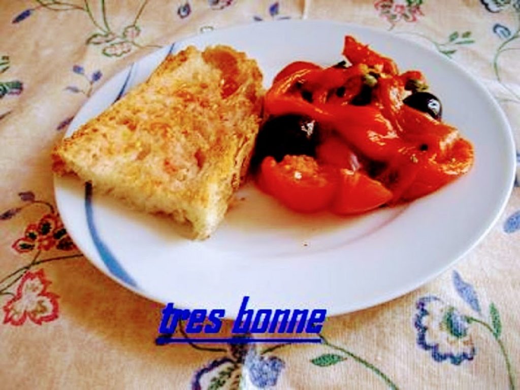 Ovenschotel met gegrilde paprika's