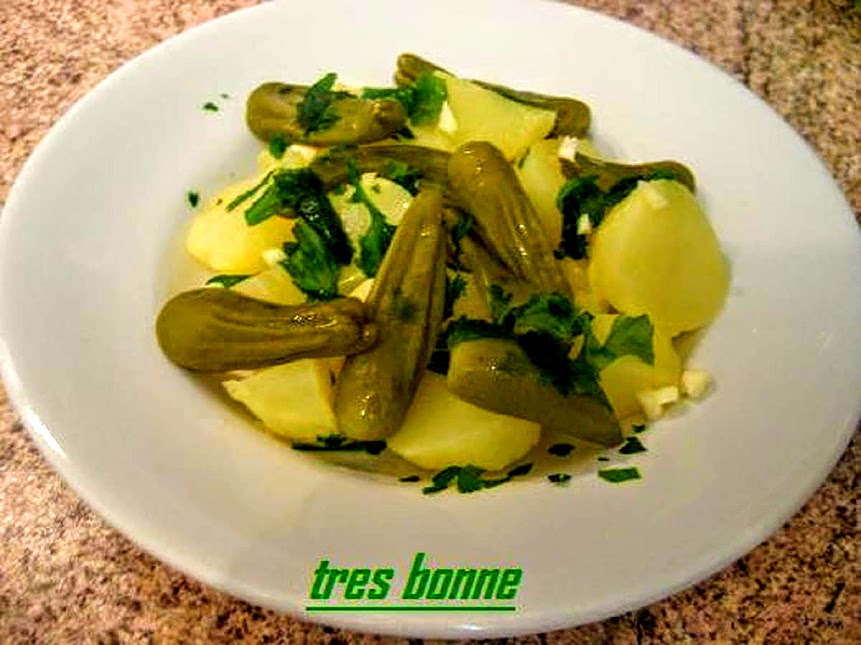 Aardappelsalade en Friggitelli