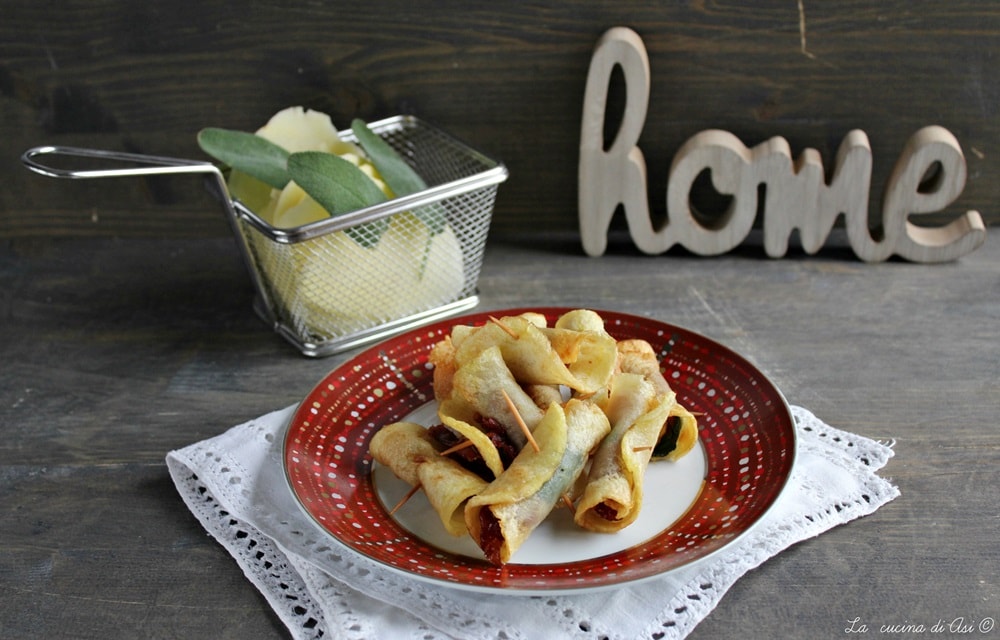 Saltimbocca van aardappelen