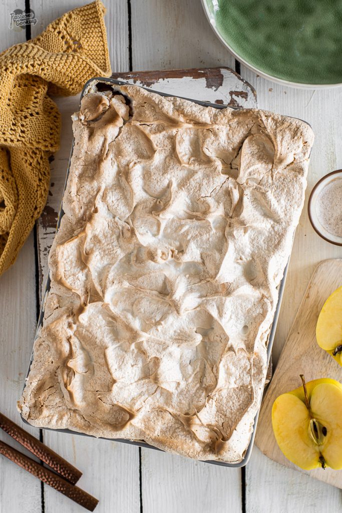 Scheiterhaufen - ovenschotel van oud brood en appels