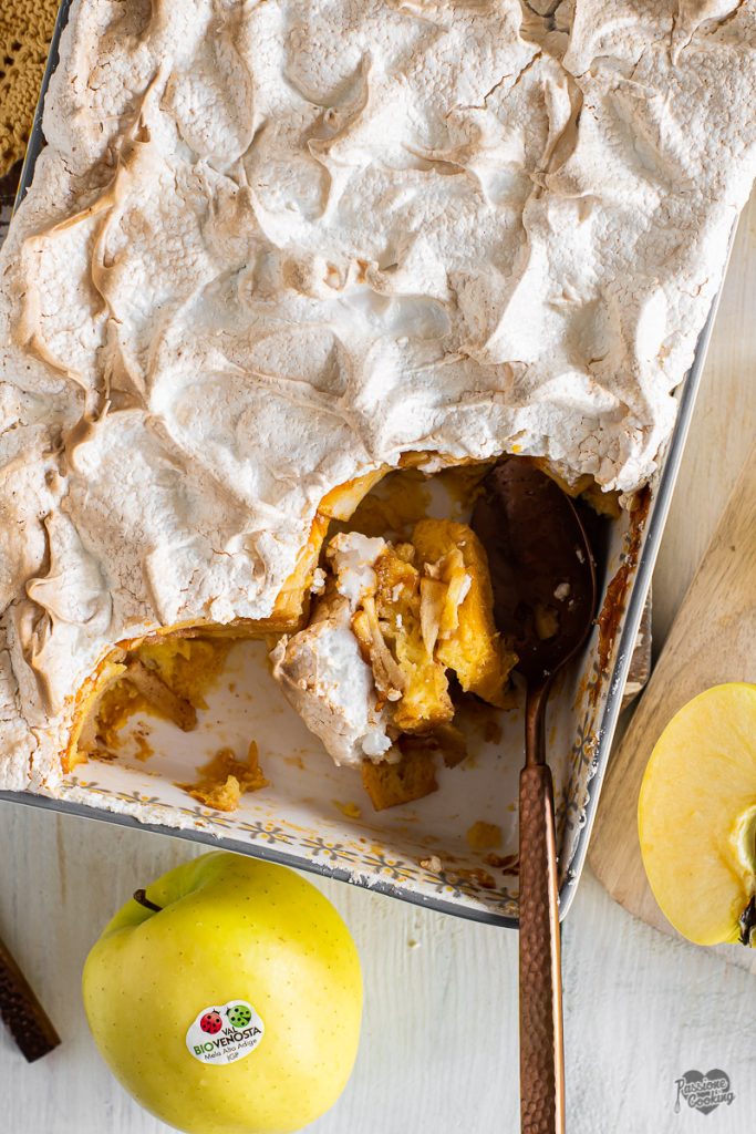 Scheiterhaufen - ovenschotel van oud brood en appels